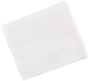 Бяла кърпа от чист памук , 30 x 50 cm - Foutastic