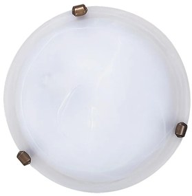 Rabalux 3203 - Таванно осветително тяло ALABASTRO 1xE27/60W/230V с алабастрово стъкло