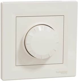 SE Димер ротативен R3-370W LED3-200VA моноблок цвят Крем Asfora - EPH6800123