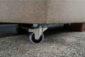 Бежов ъглов разтегателен диван (десен ъгъл) Manama - Balcab Home