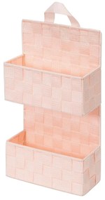 Светлорозова двуетажна висяща кошница Bristol - Compactor