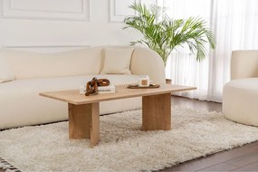 Масичка за кафе от декор от дъб в естествен цвят 60x119 cm Sabin – Kalune Design