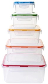 КОМПЛЕКТ 5x Кутия за храна LOCK
