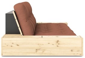 Разтегателен диван тухлен 244 cm Base – Karup Design