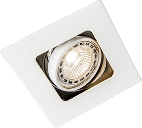 Смарт вградено бяло петно вкл. WiFi GU10 накланящ се - Artemis