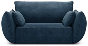 Тъмносин фотьойл Vanda - Mazzini Sofas