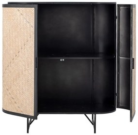 Бамбуково шкафче в естествен цвят 92x105x36,5 cm Ember – Bloomingville