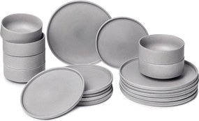 Керамичен сив комплект от 18 части Bonami selection Malia - Bonami Selection