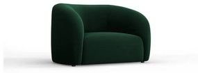 Тъмнозелено кадифено кресло Santi – Interieurs 86