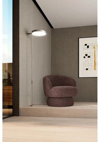 Лилаво/кафяво въртящо се кресло Dali – MOME