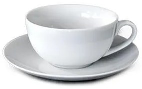 Horecano - Порцеланова чаша за чай 300мл с чинийка (SJ03435) - Китайски порцелан