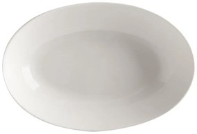 Бяла порцеланова дълбока чиния Basic, 25 x 17 cm - Maxwell &amp; Williams
