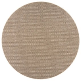Бежов кръгъл килим ø 160 cm Bello™ - Narma