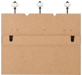 Закачалка за дрехи с 6 куки, 120х40 см, "THANK YOU"