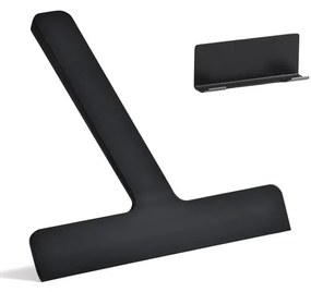Черна стъргалка с държач 22 cm Ume – Zone