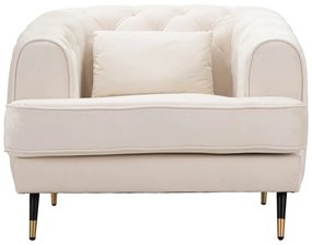 Кремав фотьойл Praga - Mauro Ferretti