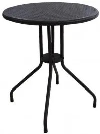 Horecano - Кръгла маса ф60xh74см POLYRATTAN кафява TB-(RZY-60KD)