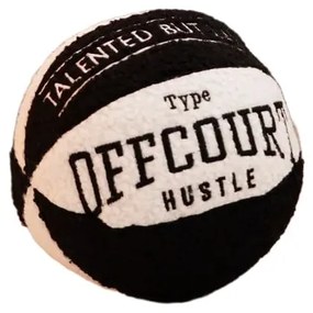 Декоративна възглавница от букле ø 25 cm Basketball – Mioli Decor