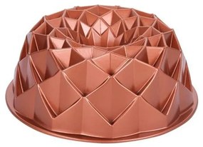 Форма за кекс KITCHISIMO 24 см диамантена/медна