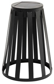 Външна настолна лампа черна с LED 3-степенна димираща соларна и акумулаторна - Penny