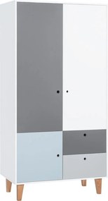 Гардероб 2-врата Concept-Light blue