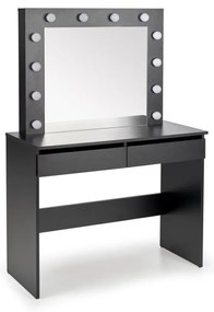 Тоалетка AMORIO черна