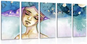 картини от 5 части – Лунна фея