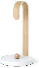 Бяла дървена поставка за хартия ø 17 cm Bellwood - Umbra