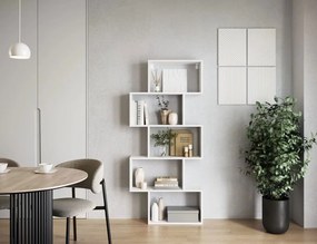 Книжна етажерка Idaho-Бяло