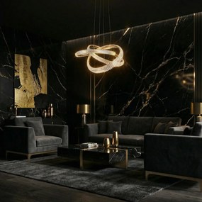 ВИСЯЩА ТАВАННА ЛАМПА G153-CP GOLD