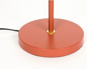 Червена метална настолна лампа (височина 45,5 cm) Aero – White Label