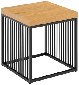 Странична масичка с дъбов плот 40x40 cm Strington – Actona