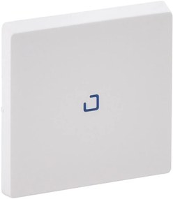 Legrand Лицев панел за ключ/бутон с подсветка цвят Бял Valena Life  - 755100