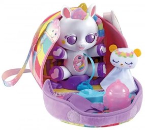 Vtech - Интерактивна играчка, Еднорог с легло 12 х 17.6 х 20 см