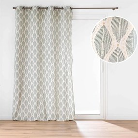 Зелено/бежово перде 140x240 cm Maho – douceur d'intérieur