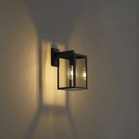 Индустриална външна стенна лампа тъмно сива IP44 - Sutton Down