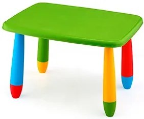 Детска правоъгълна масичка - Зелена