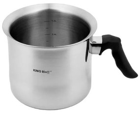 Млековарка Kinghoff KH 3109, 1.5 L, 16 см, Свиреща, Инокс