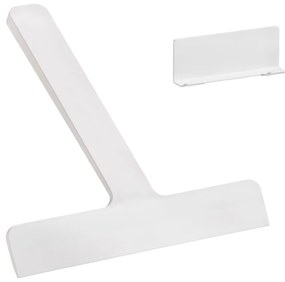 Бяла стъргалка с държач 22 cm Ume – Zone