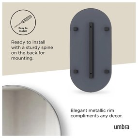 Стенно огледало 46x91 cm Hubba – Umbra