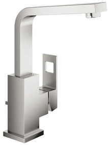 Смесител за мивка Grohe Eurocube Високо-Сребърен Mat