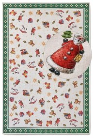 Зелен килим с коледен мотив 160x230 cm Green Christmas – Villeroy&amp;Boch
