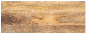 371424 vidaXL Плот за маса, 80x20x2,5 см, правоъгълен, манго масив