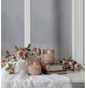 LED свещ на батерии (височина 10 cm) Flamme Romb – Star Trading