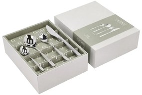 Прибори за хранене от неръждаема стомана в сребрист цвят 16 бр. Fuga – Gense