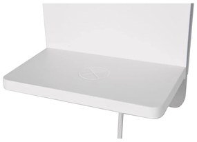 Бяла LED затъмняваща се стенна лампа Fairfield – Trio