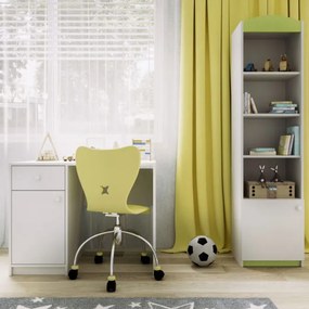 Етажерка за книги Babydreams Slim-Prasino