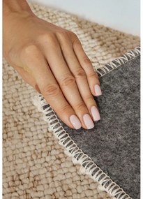 Кремава пътека подходяща за пране 80x240 cm Rocco Cream – Elle Decoration