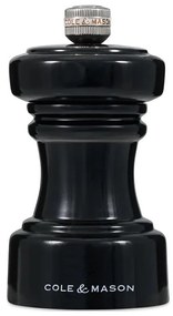 Cole&amp;Mason - Мелничка за сол HOXTON 10,4 см бук/лъскаво черен