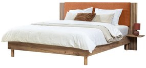 Оранжево двойно легло с включена подматрачна рамка 140x190 cm Lior – Bobochic Paris